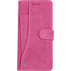 Cubix Flip Cover for Samsung Galaxy Note 9 Slide Out Pouch Leather Wallet Case Protective Back Cover (Pink)