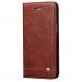 Samsung Galaxy S8 Case, CUBIX Leather Case for Samsung Galaxy S8 Classic Leather Wallet Cases Slim Folio Book Cover with Credit Card Slots, Cash Pocket, Stand Holder, Magnet Closure (Brown)