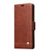Samsung Galaxy Note 8 Case, CUBIX Leather Case for Samsung Galaxy Note 8 Classic Leather Wallet Cases Slim Folio Book Cover with Credit Card Slots, Cash Pocket, Stand Holder, Magnet Closure (Brown)