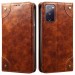 Cubix Flip Cover for Samsung Galaxy S20 FE / S20 FE 5G Case Premium Luxury Leather Wallet Folio Case Magnetic Closure Flip Cover with Stand and Credit Card Slot (Brown)