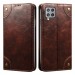 Cubix Flip Cover for Samsung Galaxy M42 5G Case Premium Luxury Leather Wallet Folio Case Magnetic Closure Flip Cover with Stand and Credit Card Slot (Coffee)