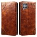 Cubix Flip Cover for Samsung Galaxy M42 5G Case Premium Luxury Leather Wallet Folio Case Magnetic Closure Flip Cover with Stand and Credit Card Slot (Brown)