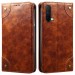 Cubix Flip Cover for OnePlus Nord CE 5G Case Premium Luxury Leather Wallet Folio Case Magnetic Closure Flip Cover with Stand and Credit Card Slot (Brown)