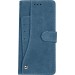 Cubix Flip Cover for Samsung Galaxy Note 9 Slide Out Pouch Leather Wallet Case Protective Back Cover (Blue)